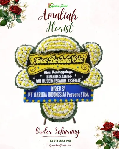 Papan Bunga Duka di Sanggrahan